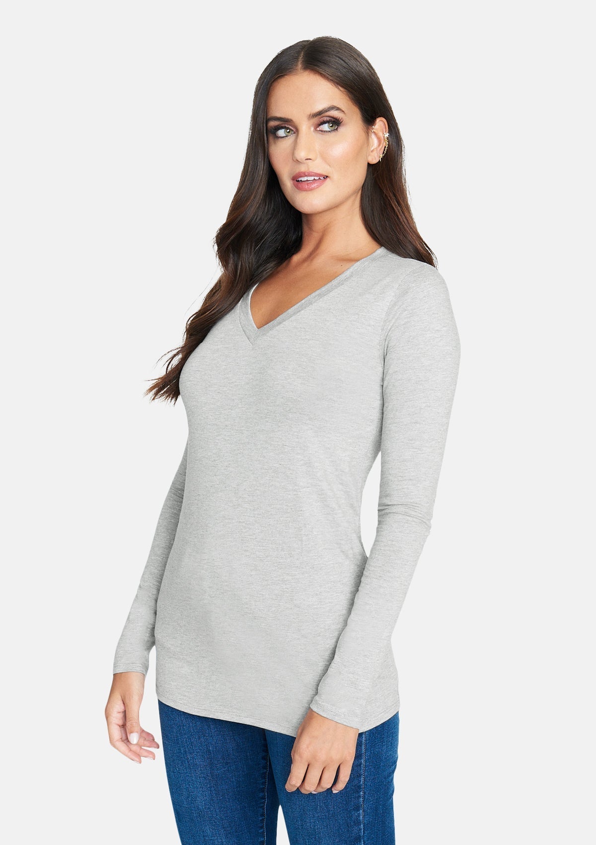 Alloy Basics - Tall Long Sleeve V-Neck