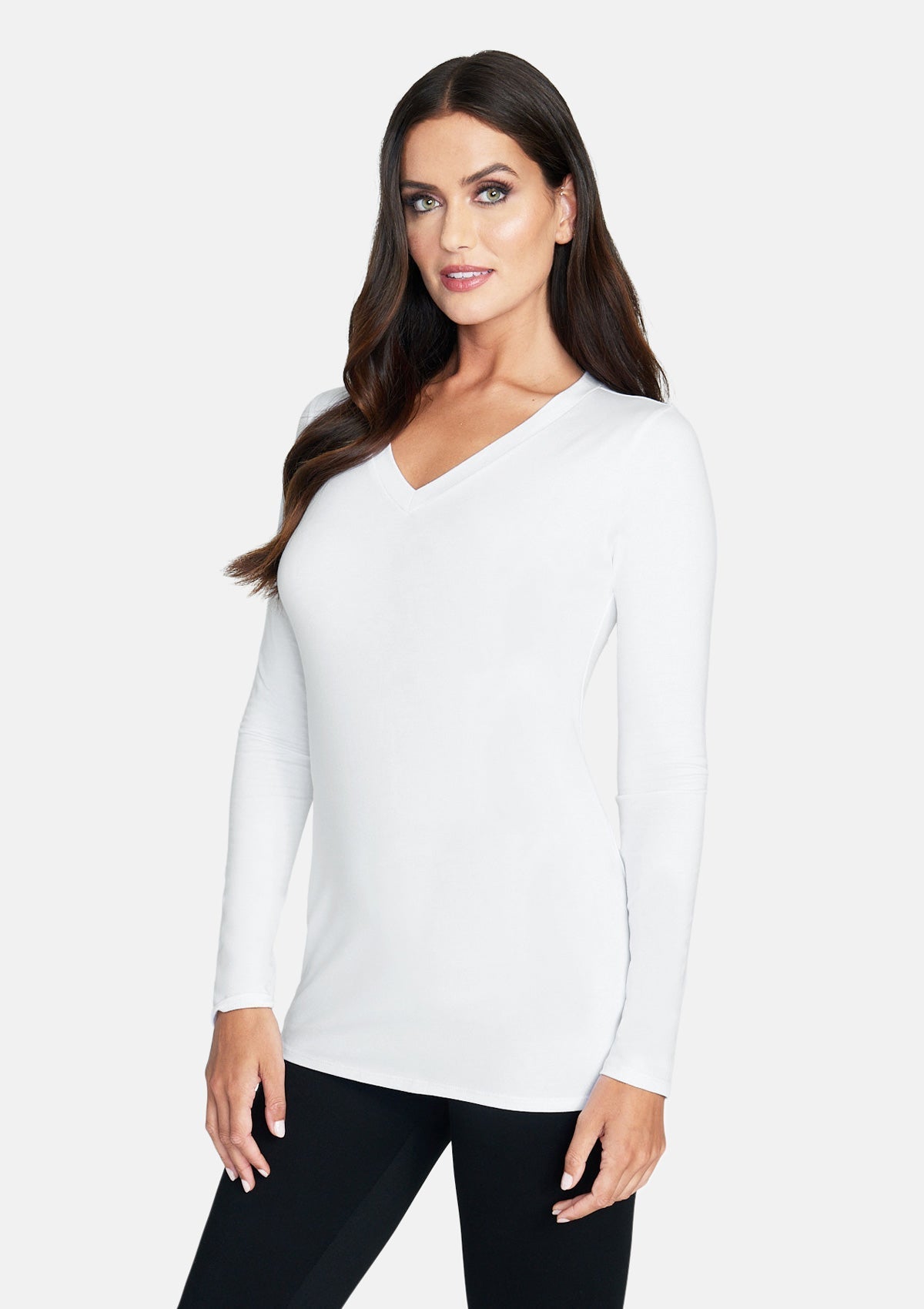 Alloy Basics - Tall Long Sleeve V-Neck