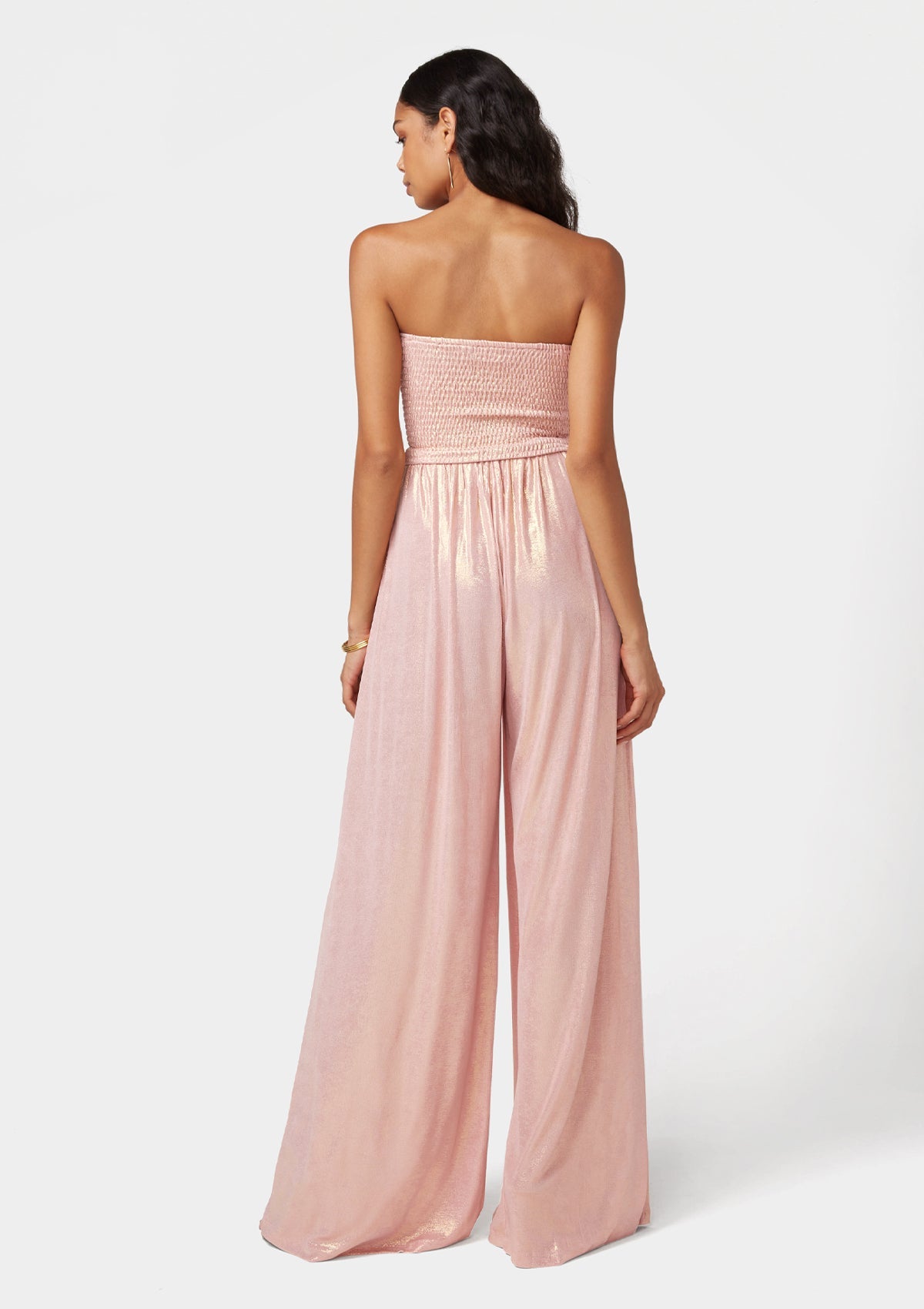 Tall Athena Strapless Flowy Jumpsuit