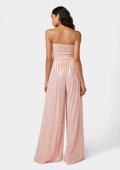 Tall Athena Strapless Flowy Jumpsuit
