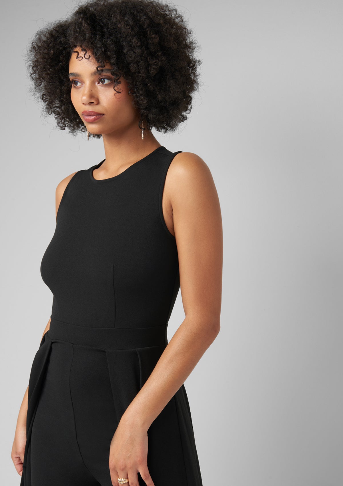 Tall Milan Jumpsuit With Skirt Overlay
