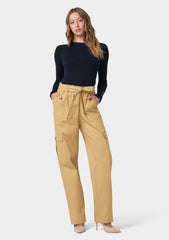 Tall Brooklyn Cargo Pants with Tie