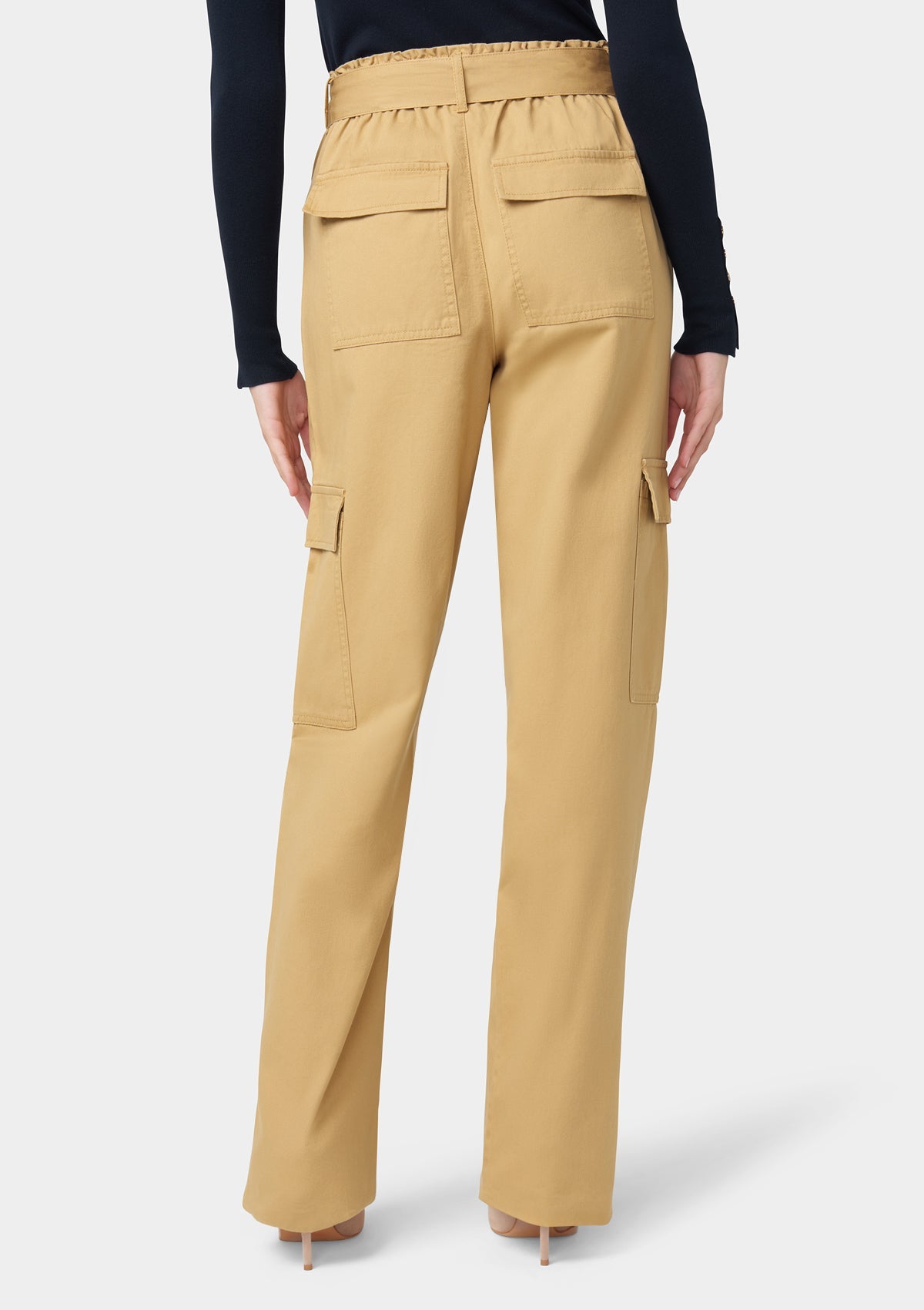 Tall Brooklyn Cargo Pants with Tie