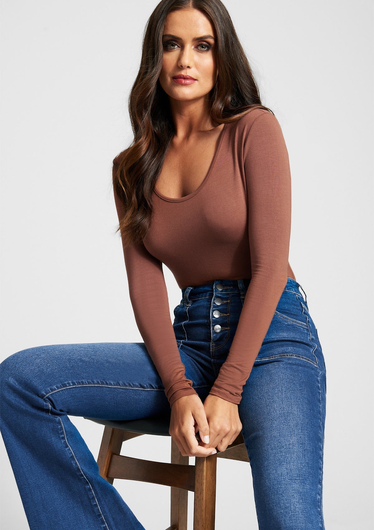 Alloy Basics 鈥? Tall Long Sleeve Bodysuit