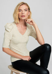 Tall Paulina Puff Sleeve Top